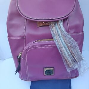 Dooney & Bourke Purple Backpack